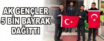 AK GENLER 5 BN BAYRAK DAITTI