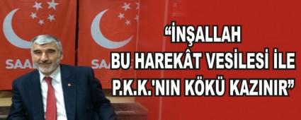 NALLAH BU HAREKT VESLES LE P.K.K.'NIN KK KAZINIR