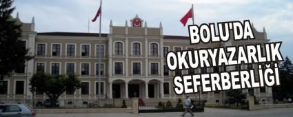 BOLU'DA OKURYAZARLIK SEFERBERL