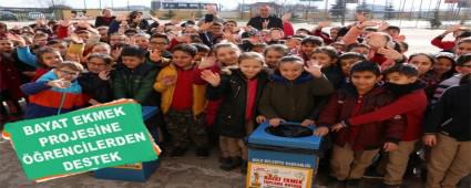    BAYAT EKMEK PROJESNE RENCLERDEN DESTEK