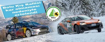 Bolu K Rallisi kar olmamas nedeniyle ertelendi