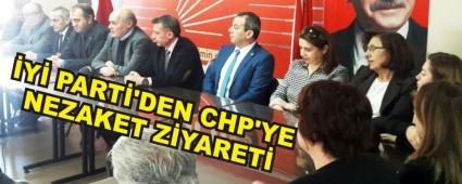 Y PART'DEN CHP'YE NEZAKET ZYARET