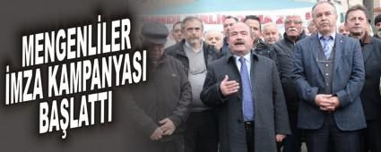 MENGENLLER MZA KAMPANYASI BALATTI