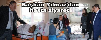 Bakan Ylmaz\'dan hasta ziyareti