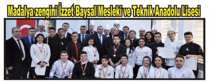 Madalya zengini zzet Baysal Mesleki ve Teknik Anadolu Lisesi