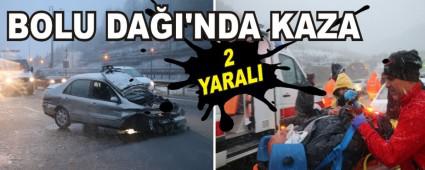 BOLU DAI'NDA KAZA: 2 YARALI