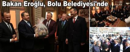 Bakan Erolu, Bolu Belediyesi\'nde