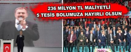 236 MLYON TL MALYETL 5 TESS BOLUMUZA HAYIRLI OLSUN
