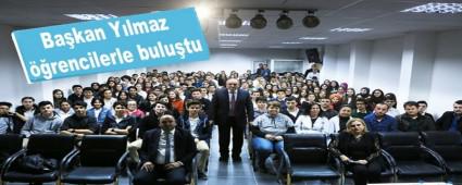 Bakan Ylmaz rencilerle bulutu