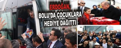 ERDOAN, BOLU'DA OCUKLARA HEDYE DAITTI