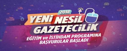 Yeni Nesil Gazetecilik Eitim ve stihdam Programna bavurular balad