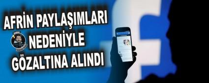 AFRN PAYLAIMLARI NEDENYLE GZALTINA ALINDI