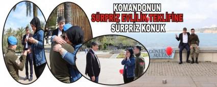 KOMANDONUN SRPRZ EVLLK TEKLFNE SRPRZ KONUK