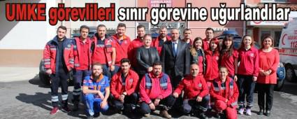 UMKE grevlileri snr grevine uurlandlar