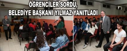 RENCLER SORDU, BELEDYE BAKANI YILMAZ YANITLADI