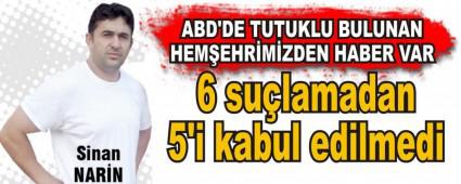 ABD'DE TUTUKLU BULUNAN HEMEHRMZDEN HABER VAR