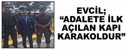 EVCL; ADALETE LK AILAN KAPI KARAKOLDUR