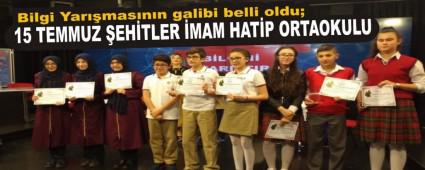 Bilgi Yarmasnn galibi belli oldu