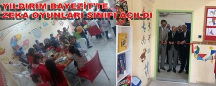 YILDIRIM BAYEZT\'TE ZEKA OYUNLARI SINIFI AILDI