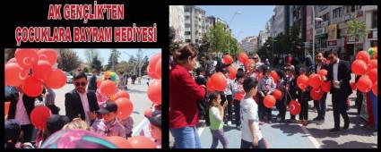 Ak Partili genlerden ocuklara bayram hediyesi