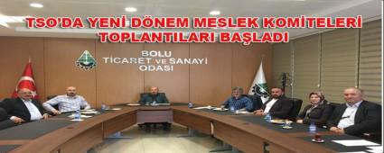 TSO\'DA YEN DNEM MESLEK KOMTELER TOPLANTILARI BALADI