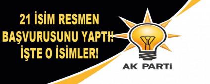 21 SM RESMEN BAVURUSUNU YAPTI! TE O SMLER!