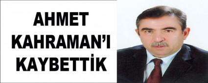 AHMET KAHRAMAN\'I KAYBETTK