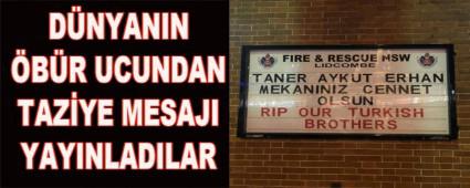 AVUSTRALYA\'LI TFAYECLER EHT MESLEKTALARINI UNUTMADI