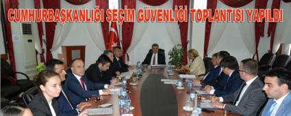 CUMHURBAKANLII SEM GVENL TOPLANTISI YAPILDI