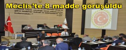 Meclis\'te 8 madde grld
