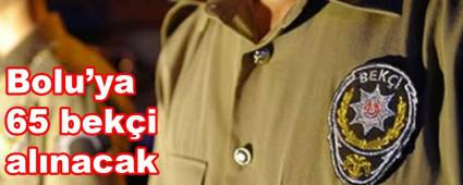 Bolu\'ya 65 beki alnacak