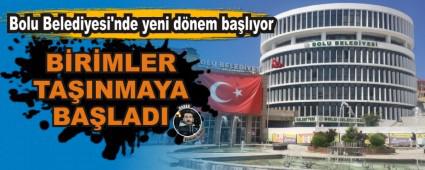 Bolu Belediyesi'nde yeni dnem balyor