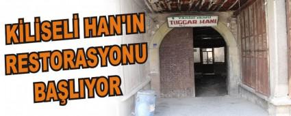 KLSEL HAN'IN RESTORASYONU BALIYOR