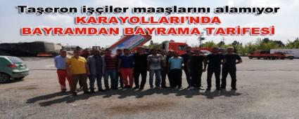 Taeron iiler maalarn alamyor