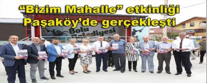 Bizim Mahalle etkinlii Paaky\'de gerekleti