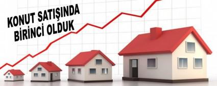 KONUT SATIINDA BRNC OLDUK