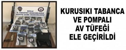 KURUSIKI TABANCA VE POMPALI AV TFE ELE GERLD