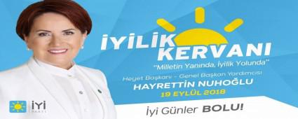 yi Parti Milletvekilleri Bolu'ya geliyor