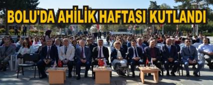 BOLU'DA AHLK HAFTASI KUTLANDI