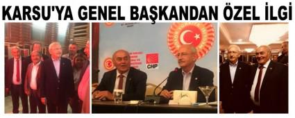 KARSU'YA GENEL BAKANDAN ZEL LG