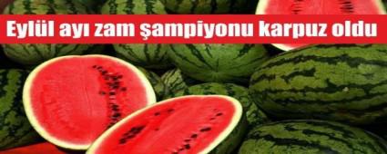 ZAM AMPYONU KARPUZ OLDU