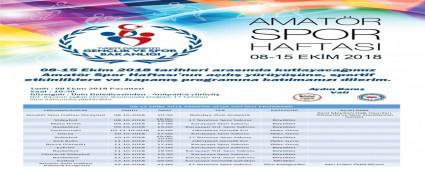 AMATR SPOR HAFTASI BALIYOR
