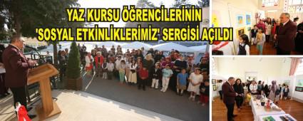 YAZ KURSU RENCLERNN SOSYAL ETKNLKLERMZ' SERGS AILDI