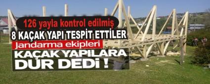 126 yayla kontrol edilmi