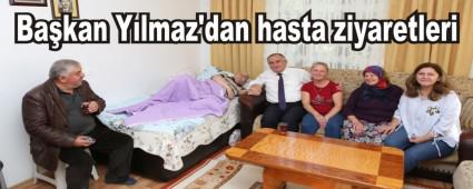 Bakan Ylmaz'dan hasta ziyaretleri