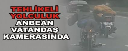 TEHLKEL YOLCULUK ANBEAN VATANDA KAMERASINDA