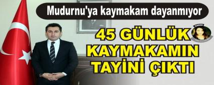 Mudurnu'ya kaymakam dayanmyor