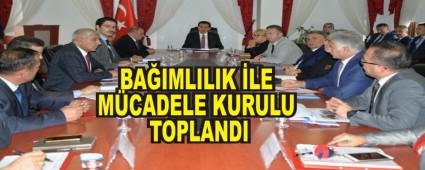 BAIMLILIK LE MCADELE KURULU TOPLANDI 