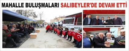 MAHALLE BULUMALARI SALIBEYLER'DE DEVAM ETT