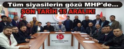 Tm siyasilerin gz MHP'de
